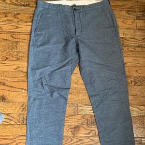 J. Crew slim fit 770 cotton linen pants